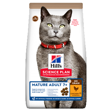Hill's Science Plan Feline Mature No Grain Chicken, 1.5 kg