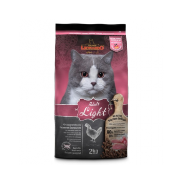 LEONARDO Adult Light hrana uscata pentru pisici adulte supraponderale 2 kg