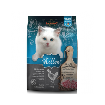 LEONARDO Kitten hrana uscata pisici junior/femele gestante 0,4 kg