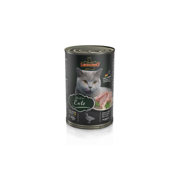LEONARDO Quality Selection hrana umeda pentru pisici, bogata in carne de rata 400 g