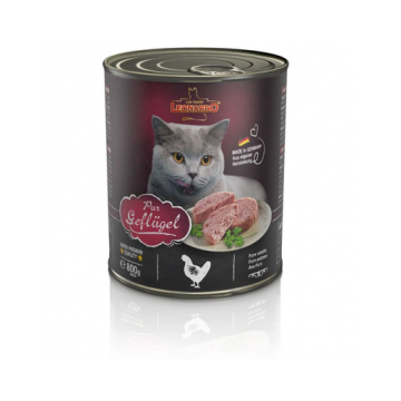 LEONARDO Quality Selection hrana umeda pentru pisici, cu pasare de curte 800 g