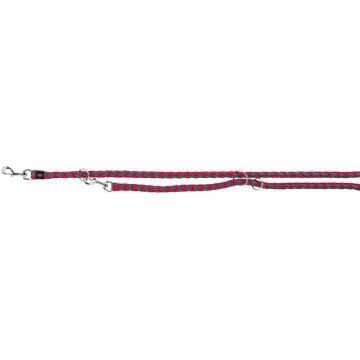 Lesa Coarda Cavo Reglabila2 m/18 mm Fuchsia/Gri 143611