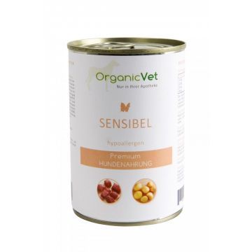 OrganicVet Veterinary, Sensitive, 400 g ieftina