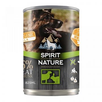 Spirit of Nature Dog, miel si iepure, 800 g ieftina