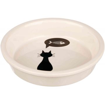 Castron Ceramic Alb 0.25 l/13 cm 24499