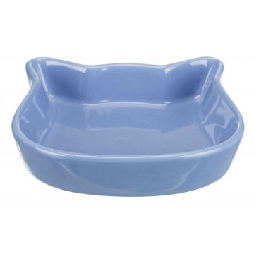 Castron ceramica cap de pisica 250 ml/12 cm 4 nuante 24497