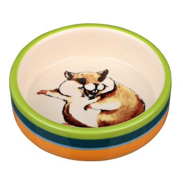 Castron Ceramica Hamster 80 ml/8 cm 60801 ieftina