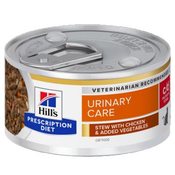 Hill's Prescription Diet Feline c/d Urinary Care Multi Stress, 82 g de firma originala