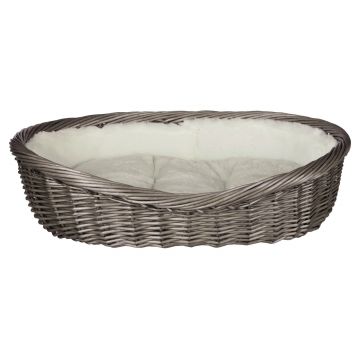 Cos Nuiele Captusit cu Blanita 50 cm Gri 28201 ieftin