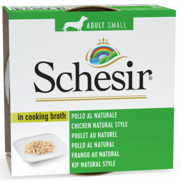 Schesir Dog Adult Small Chicken, conserva, 85 g