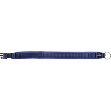 Zgarda Premium Captusit 49-55 cm/ 25mm Indigo/ Albastru 1988513