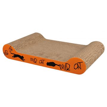 Carton Scratch me Wild Cat 41x7x24 cm Portocaliu 48000 la reducere