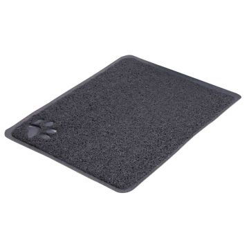 Covoras in fata litierei,  PVC, 37 x 45 cm, antracit 40381