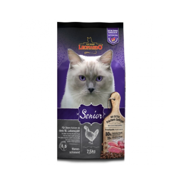 LEONARDO Senior hrana uscata pentru pisici senior, cu pui 7,5 kg