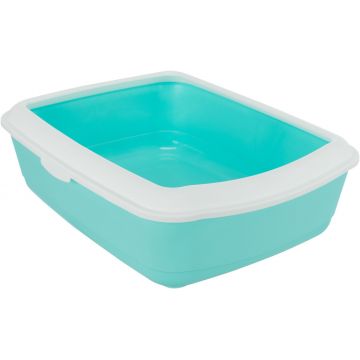 Litiera  37x15x47 cm, Verde Mentrol cu Alb 40181