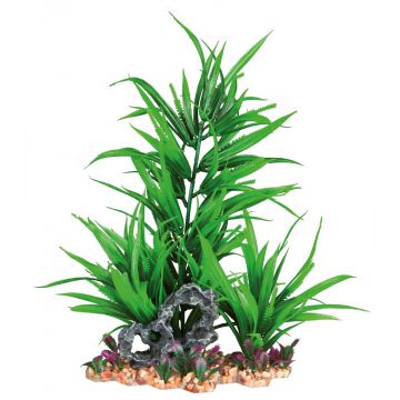 Decor Plante din Plastic in Pietris 28 cm 89303