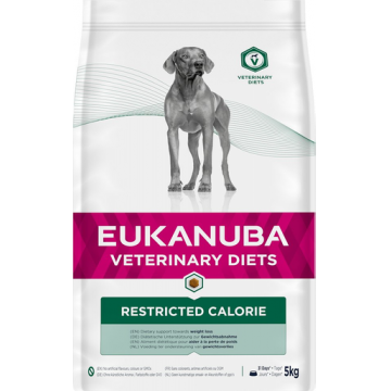 EUKANUBA Veterinary Diets Restricted Calories Adult All Breeds Hrana caini adulti dieta veterinara 5 kg