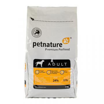 Petnature Adult, hrana uscata premium, 3 kg ieftina