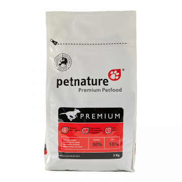 Petnature Premium, hrana uscata premium, 3 kg