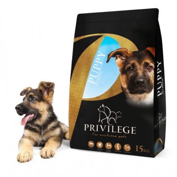 Privilege Puppy All Breed, Pui & Orez, 15 kg