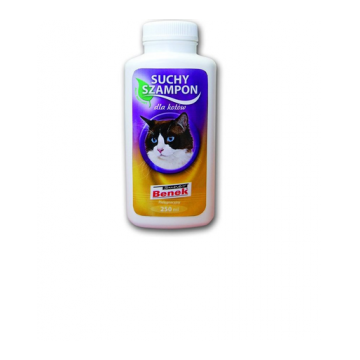 BENEK Sampon uscat pentru animale cu efect racoritor 250 ml