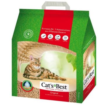 Cat's Best 2.1 kg, nisip 100% natural de firma original