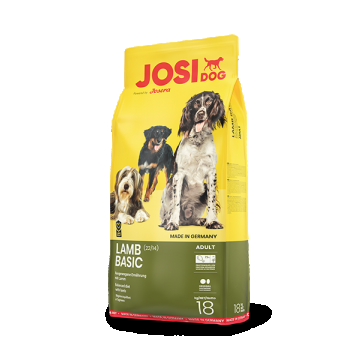 JosiDog Lamb Basic, 18 kg