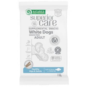 Nature's Protection Dog Snack Superior Care Hips & Joints with White Fish, 110 g