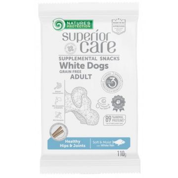 Nature's Protection Dog Snack Superior Care Hips & Joints with White Fish, 110 g de firma originala