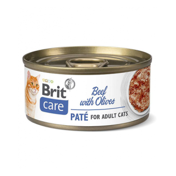 BRIT Care Adult Beef olives Set hrana umeda pentru pisici adulte, cu vita si masline 24 x 70 g