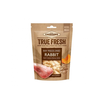 CARNILOVE RAW Freeze-dried Recompense pentru caini adulti, cu iepure 40 g
