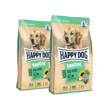 HAPPY DOG NaturCroq Balance Hrana uscata pentru caini adulti, cu pui 30 kg (2 x 15 kg)