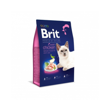 BRIT Cat Premium by Nature Adult chicken Hrana uscata pentru pisici adulte, cu pui 8 kg BRIT Cat Premium by Nature Adult chicken Hrana uscata pentru pisici adulte, cu pui 8 kg
