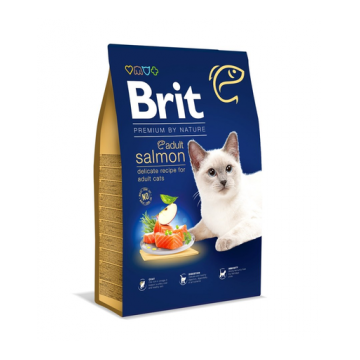 BRIT Cat Premium by Nature Adult salmon Hrana uscata pentru pisici adulte, cu somon 1,5 kg BRIT Cat Premium by Nature Adult salmon Hrana uscata pentru pisici adulte, cu somon 1,5 kg