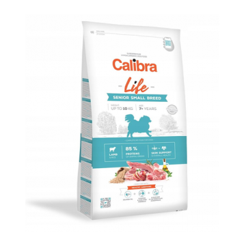 CALIBRA Dog Life Senior Small Breed Lamb hrana uscata superpremium pentru caini seniori de talie mica, cu miel 6 kg CALIBRA Dog Life Senior Small Breed Lamb hrana uscata superpremium pentru caini seniori de talie mica, cu miel 6 kg