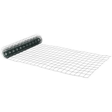 Rola de Plasa PawHut pentru Tarc de 10m din Otel, pentru Animale, Acoperire PVC, rulare si depozitare usoara7,5x10cm | Aosom RO