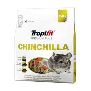 TROPIFIT Premium Plus CHINCHILLA Hrana completa pentru Chinchilla 750 gr