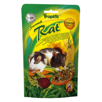 TROPIFIT Premium RAT Hrana completa pentru sobolani, cu banane 500 gr