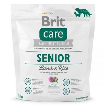 Brit Care Senior Lamb & Rice, 1 kg ieftina