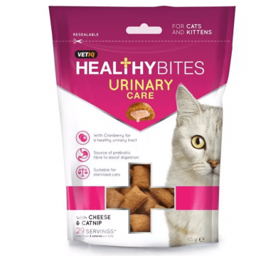 Recompensa pentru pisici Vetiq Snack Urinary Care 65g