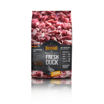 BELCANDO Mastercraft Fresh duck Hrana uscata pentru caini adulti activi, cu rata 500 gr