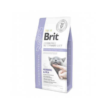 BRIT Veterinary Diets Cat Gastrointestinal Dieta veterinara pentru pisici adulte cu probleme gastrointestinale 5 kg BRIT Veterinary Diets Cat Gastrointestinal Dieta veterinara pentru pisici adulte cu probleme gastrointestinale 5 kg