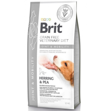 BRIT Veterinary Diets Dog Mobility Dieta veterinara pentru caini adulti cu afectiuni articulare 12 kg