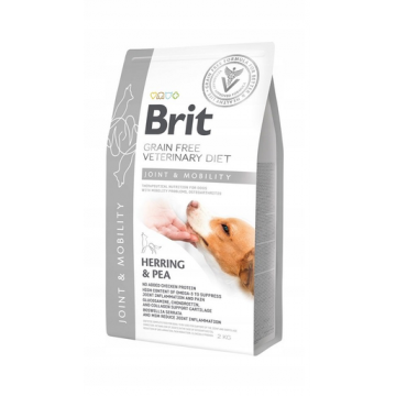 BRIT Veterinary Diets Dog Mobility Dieta veterinara pentru caini adulti cu afectiuni articulare 2 kg