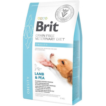 BRIT Veterinary Diets Dog Obesity Dieta veterinara pentru caini supraponderali, cu miel 2 kg BRIT Veterinary Diets Dog Obesity Dieta veterinara pentru caini supraponderali, cu miel 2 kg