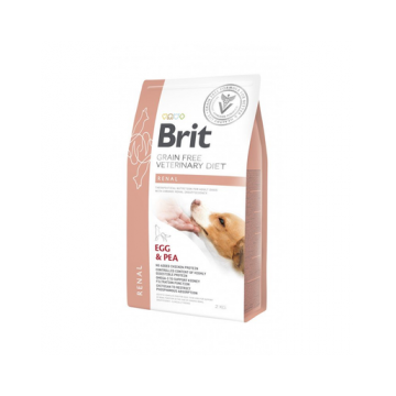 BRIT Veterinary Diets Dog Renal Dieta veterinara pentru caini adulti cu insuficienta renala, cu oua si mazare 2 kg BRIT Veterinary Diets Dog Renal Dieta veterinara pentru caini adulti cu insuficienta renala, cu oua si mazare 2 kg