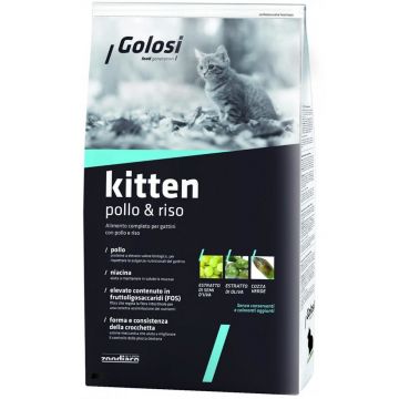 Hrana Uscata Pentru Pisici Premium Golosi Cat Kitten Pui&orez 20kg