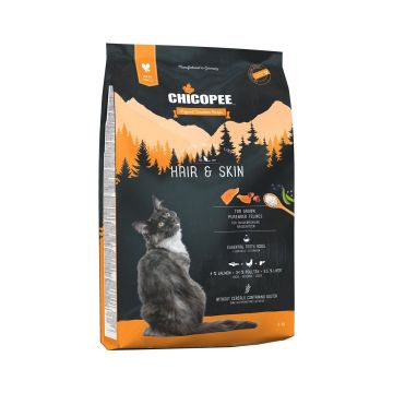 Hrana Uscata Pisici Super-premium Chicopee Cat Hair & Skin, 8 kg