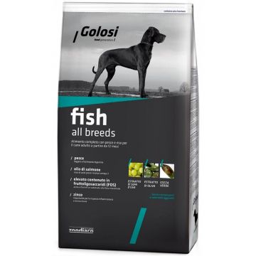 Hrana uscata premium caini, Golosi Dog Fish All Breeds, 12 kg Hrana uscata premium caini, Golosi Dog Fish All Breeds, 12 kg