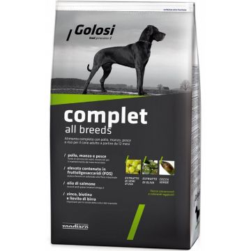 Hrana Uscata Premium Pentru Caini Golosi Dog Complet 12kg